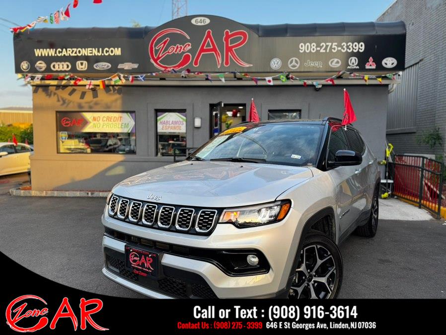 2025 Jeep Compass Limited 4x4, available for sale in Linden, New Jersey | Car Zone. Linden, New Jersey