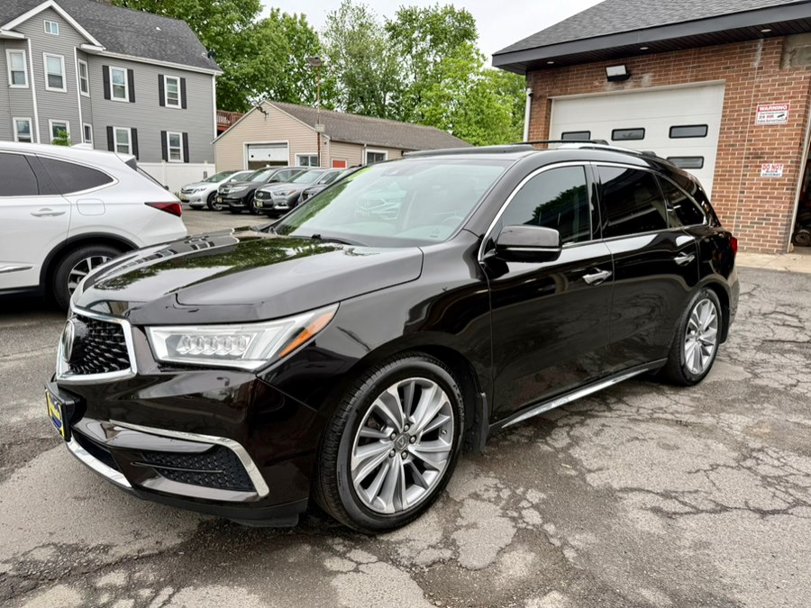 Black Copper Pearl 2017 Acura MDX SH-AWD with Technology Package SUV / Crossover All-Wheel Drive Automatic