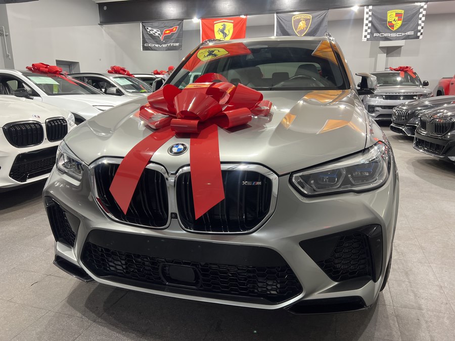 Gray 2021 BMW X5 M AWD SUV / Crossover All-Wheel Drive Automatic
