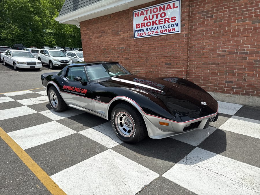 1978 Chevrolet Corvette Pace Car, available for sale in Waterbury, Connecticut | National Auto Brokers, Inc.. Waterbury, Connecticut