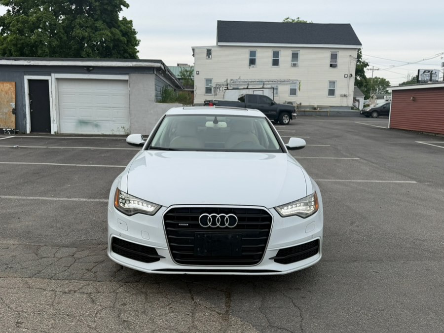 White 2015 Audi A6 3.0 TDI quattro Premium Plus Sedan AWD Sedan All-Wheel Drive Automatic