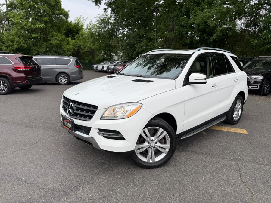 Polar White 2015 Mercedes-Benz M-Class ML 350 4MATIC SUV / Crossover All-Wheel Drive Automatic