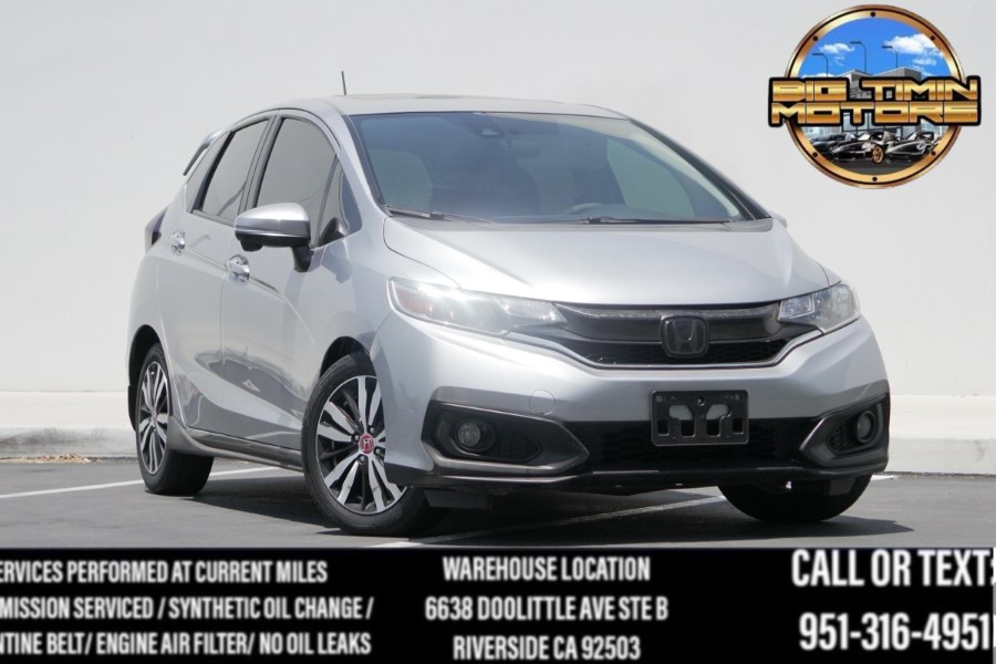 Lunar Silver Metallic 2018 Honda Fit EX Hatchback Front-Wheel Drive Automatic