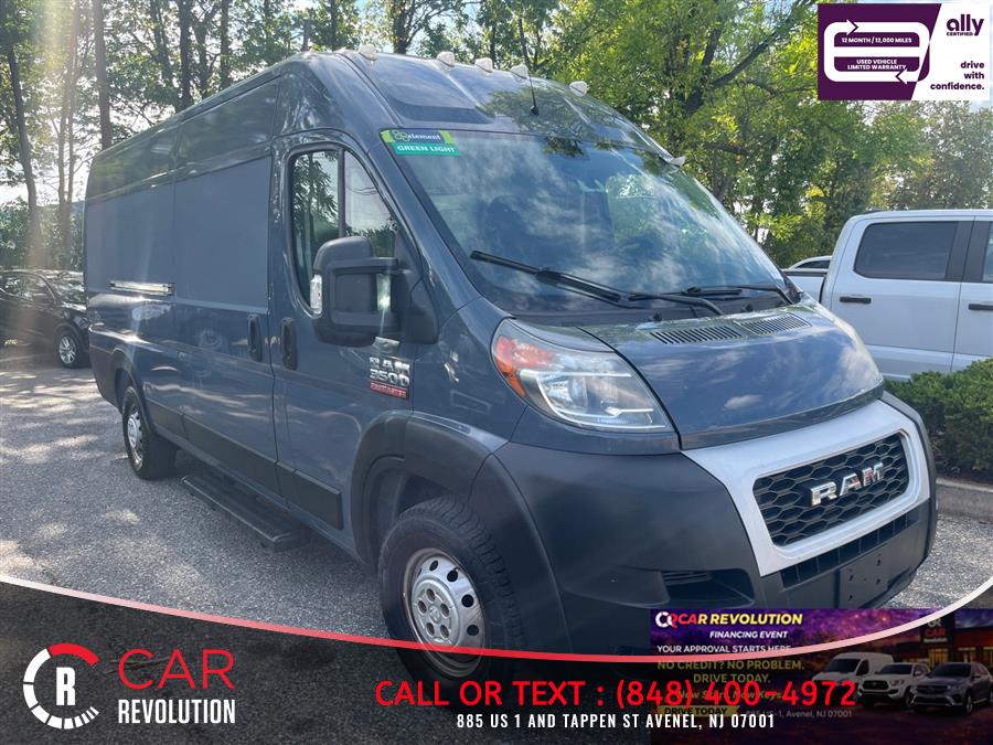 2019 Ram Promaster Cargo Van 3500 HIGH ROOF EXT, available for sale in Avenel, New Jersey | Car Revolution. Avenel, New Jersey