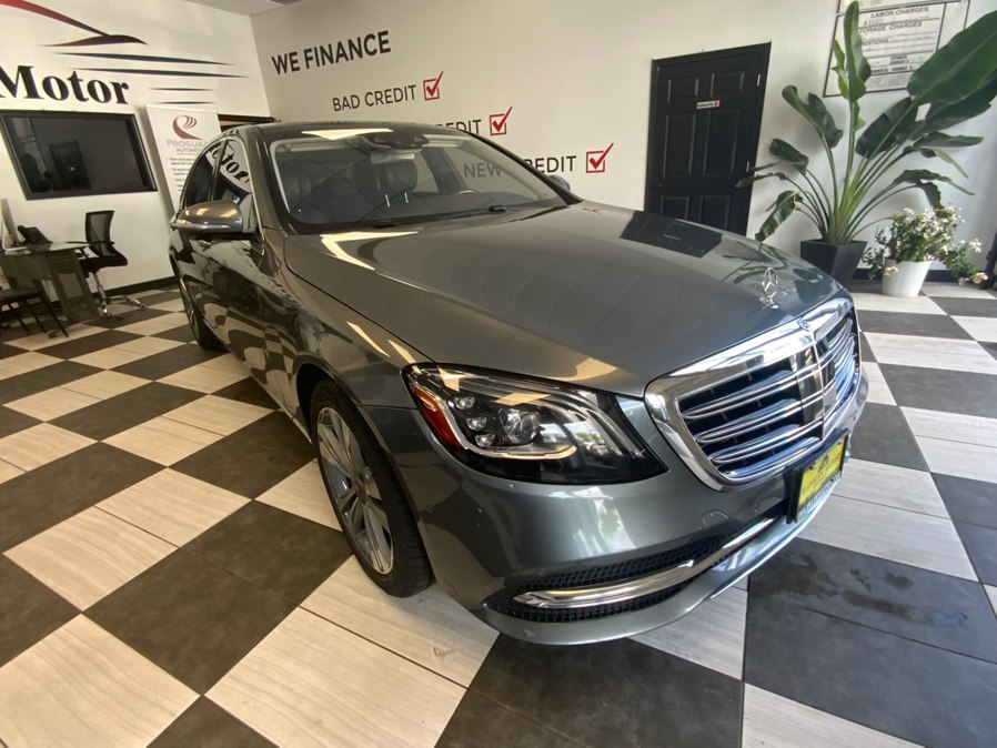 Gray 2018 Mercedes-Benz S-Class S 560 4MATIC AWD Sedan All-Wheel Drive Automatic