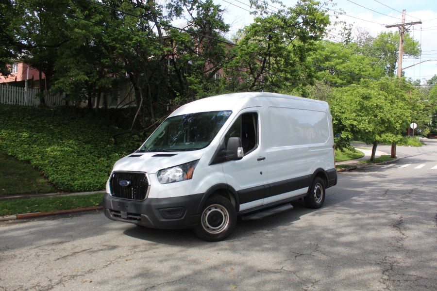 Oxford White 2021 Ford Transit Cargo 150 Medium Roof LB RWD Van Rear-Wheel Drive Automatic