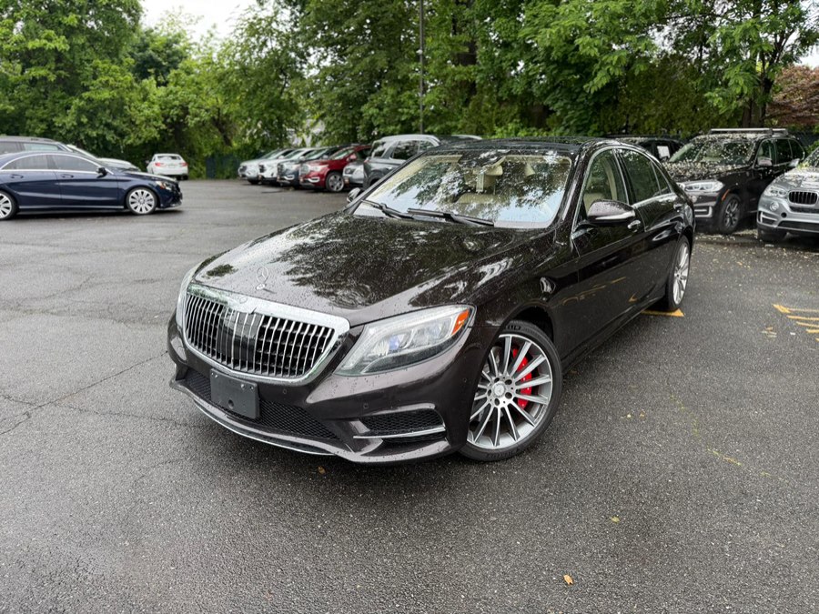 Red (Ruby Black Metallic) 2015 Mercedes-Benz S-Class S 550 4MATIC Sedan All-Wheel Drive Automatic