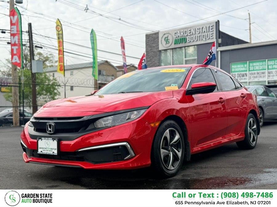 2020 Honda Civic Sedan LX CVT, available for sale in Elizabeth, New Jersey | Garden State Auto Boutique. Elizabeth, New Jersey