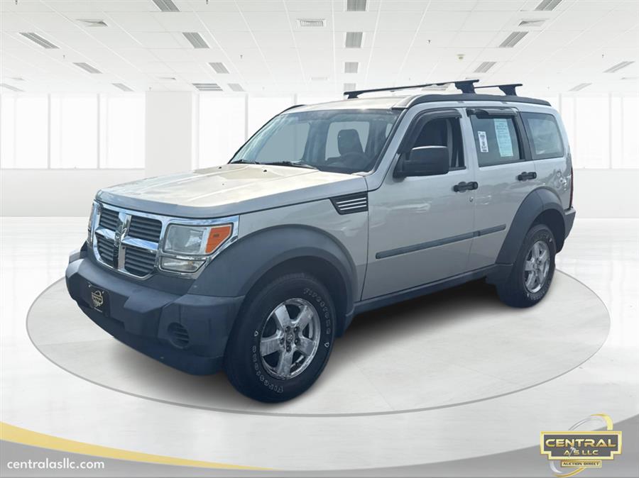 Bright Silver Metallic 2008 Dodge Nitro SXT 4WD SUV / Crossover Four-Wheel Drive Automatic