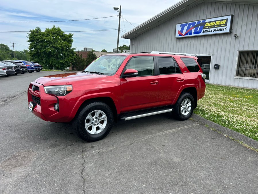 Barcelona Red Metallic 2017 Toyota 4Runner SR5 Premium 4WD SUV / Crossover Four-Wheel Drive Automatic