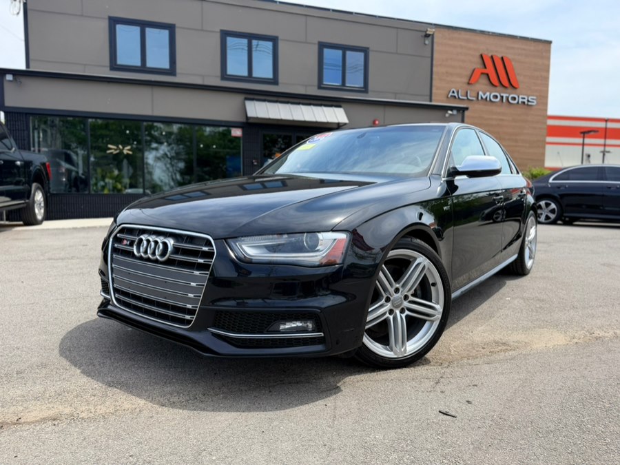 Brilliant Black 2016 Audi S4 3.0T quattro Premium Plus Sedan AWD Sedan All-Wheel Drive Automatic