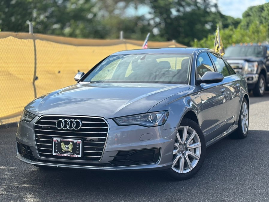 Silver 2016 Audi A6 2.0T quattro Premium Plus Sedan AWD Sedan All-Wheel Drive Automatic