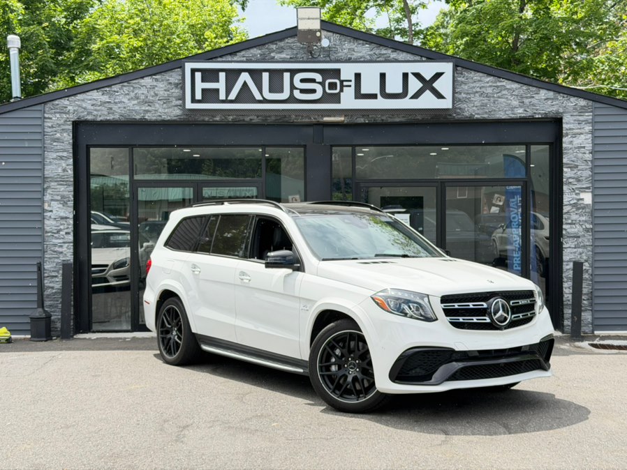 White 2018 Mercedes-Benz GLS AMG GLS 63 4MATIC SUV / Crossover All-Wheel Drive Automatic