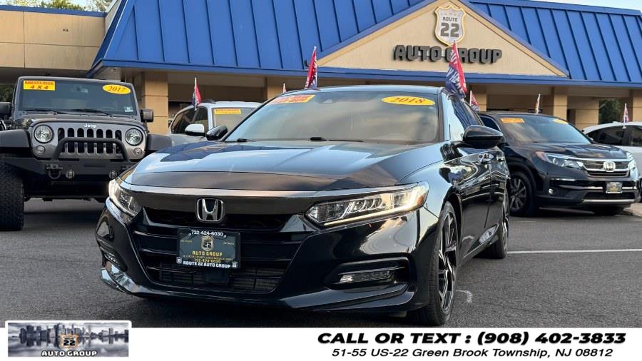 Used 2018 Honda Accord Sedan in Green Brook Township, New Jersey | Route 22 Auto Group. Green Brook Township, New Jersey