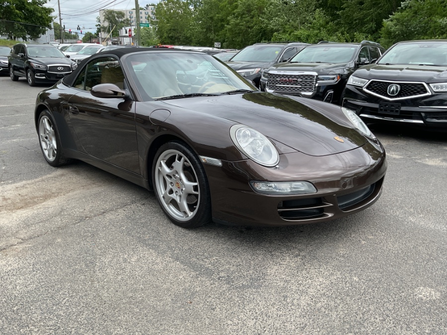 Macadamia Metallic 2008 Porsche 911 Carrera Cabriolet RWD Convertible Rear-Wheel Drive Manual