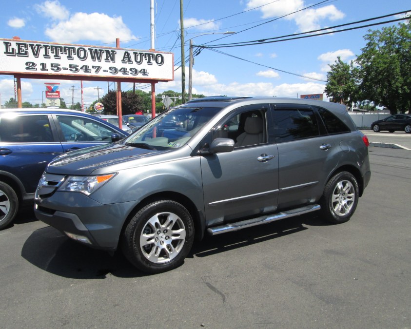Sterling Gray Metallic 2009 Acura MDX SH-AWD with Technology Package SUV / Crossover All-Wheel Drive Automatic