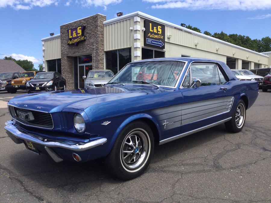 Blue 1966 Ford Mustang Coupe Coupe Automatic