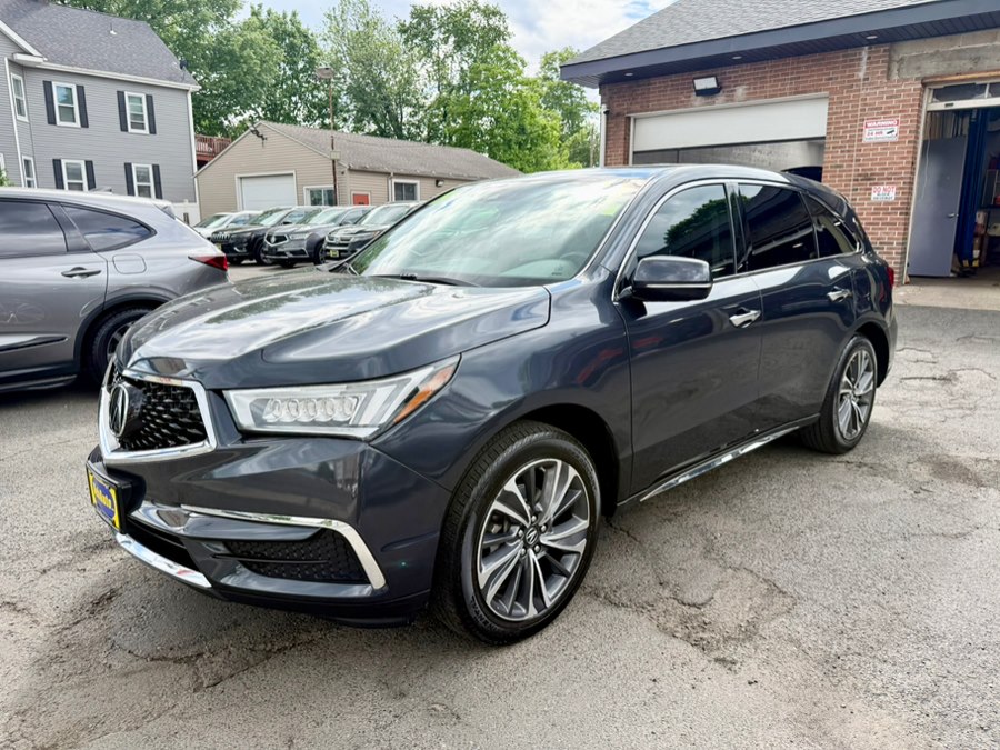 Fathom Blue Pearl 2019 Acura MDX SH-AWD with Technology Package SUV / Crossover All-Wheel Drive Automatic