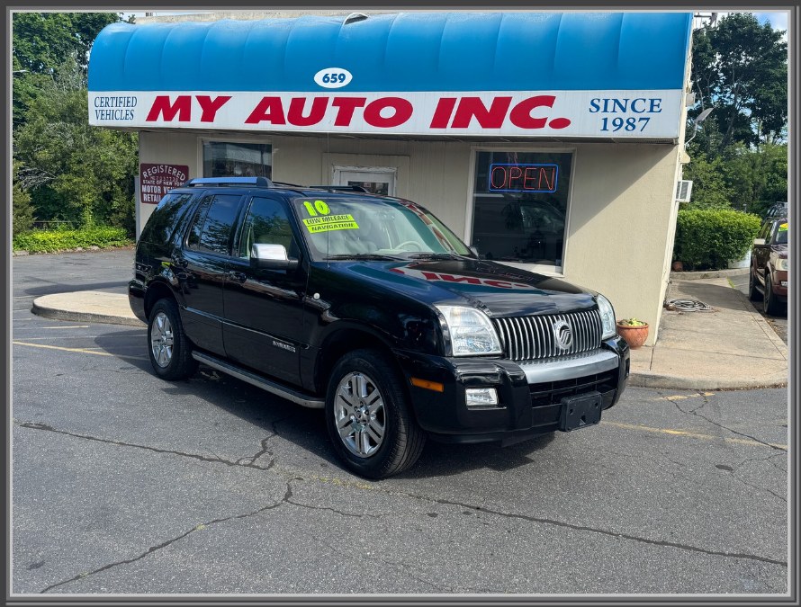 Black 2010 Mercury Mountaineer Premier AWD SUV / Crossover All-Wheel Drive Automatic