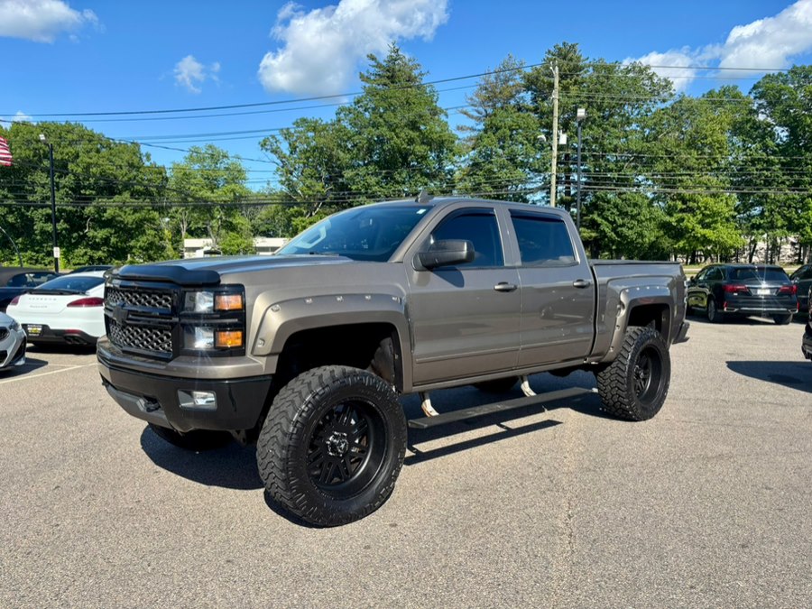 Brownstone Metallic 2015 Chevrolet Silverado 1500 LT Crew Cab 4WD Pickup Truck Four-Wheel Drive Automatic