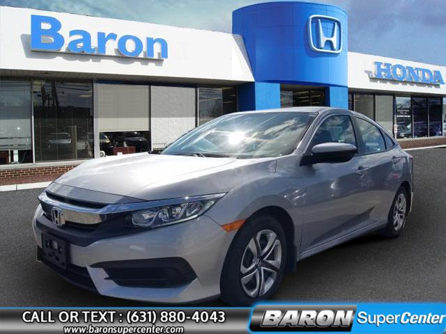 2018 Honda Civic Sedan LX, available for sale in Patchogue, New York | Baron Supercenter. Patchogue, New York