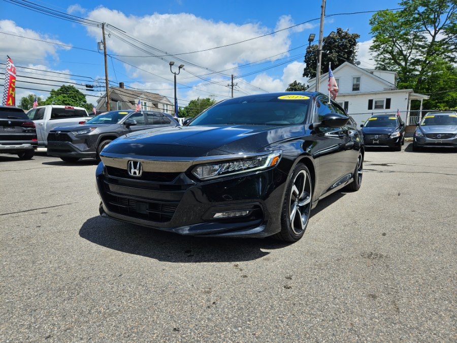 Crystal Black Pearl 2019 Honda Accord 1.5T Sport FWD Sedan Front-Wheel Drive Automatic