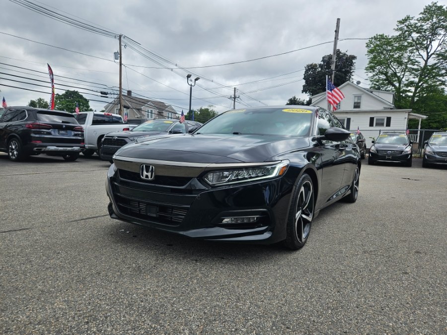 Crystal Black Pearl 2020 Honda Accord 1.5T Sport FWD Sedan Front-Wheel Drive Automatic