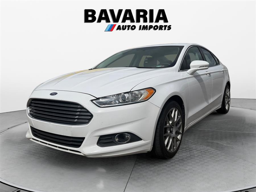 Oxford White 2014 Ford Fusion SE Sedan Front-Wheel Drive Automatic