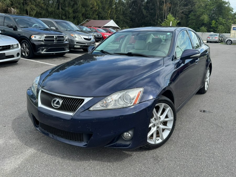 Blue (Deep Sea Mica) 2011 Lexus IS 250 Sedan AWD Sedan All-Wheel Drive Automatic