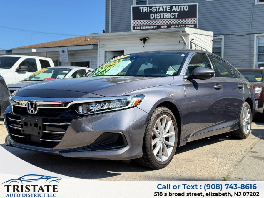 2022 Honda Accord Sedan LX 1.5T CVT, available for sale in Elizabeth, New Jersey | Tristate Auto District LLC. Elizabeth, New Jersey