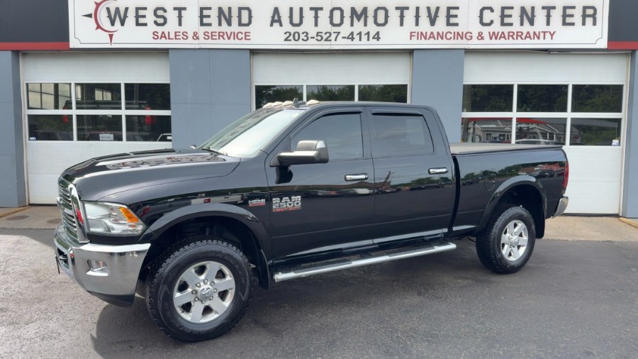 Black 2015 RAM 2500 Big Horn Crew Cab 4WD Pickup Truck Four-Wheel Drive Automatic