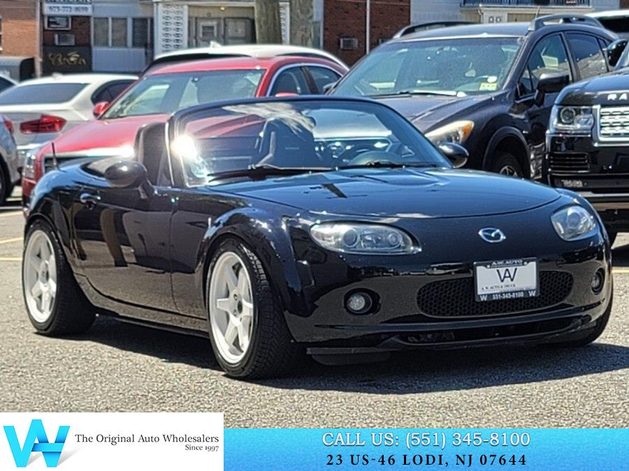 Brilliant Black 2008 Mazda MX-5 Miata Touring Hardtop Convertible Convertible Rear-Wheel Drive Automatic
