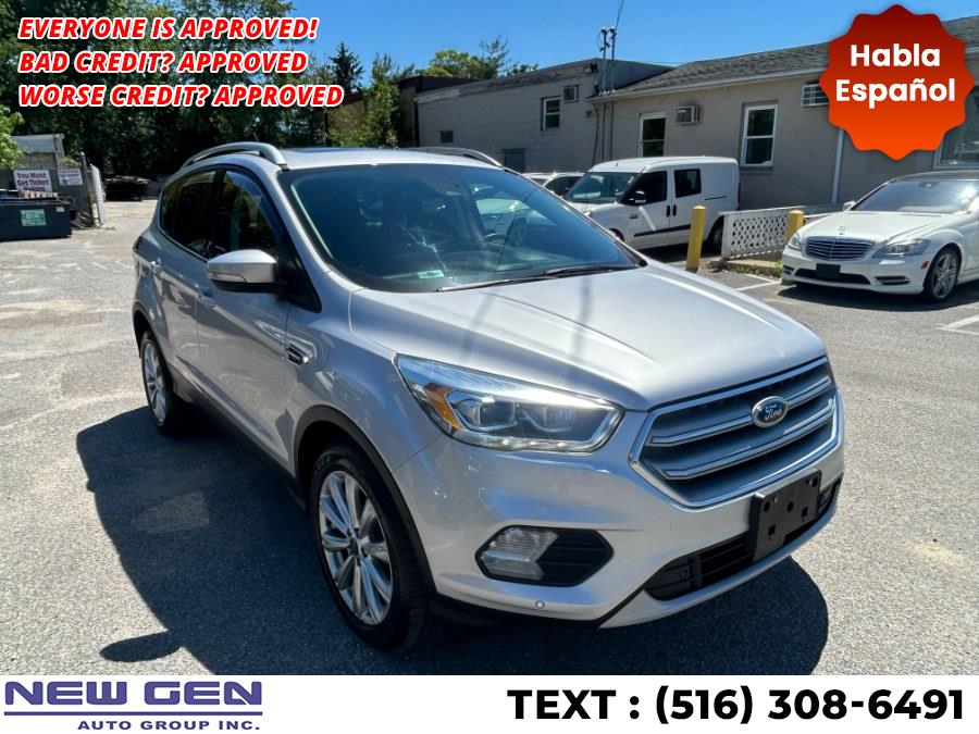 Silver 2017 Ford Escape Titanium AWD SUV / Crossover All-Wheel Drive Automatic