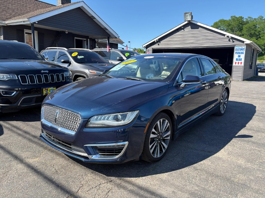 Blue 2017 Lincoln MKZ Reserve AWD Sedan All-Wheel Drive Automatic