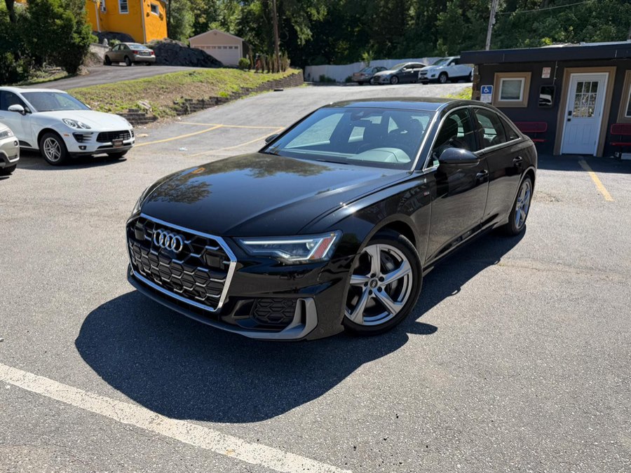 Brilliant Black 2024 Audi A6 quattro Premium Plus 55 TFSI Sedan All-Wheel Drive Automatic