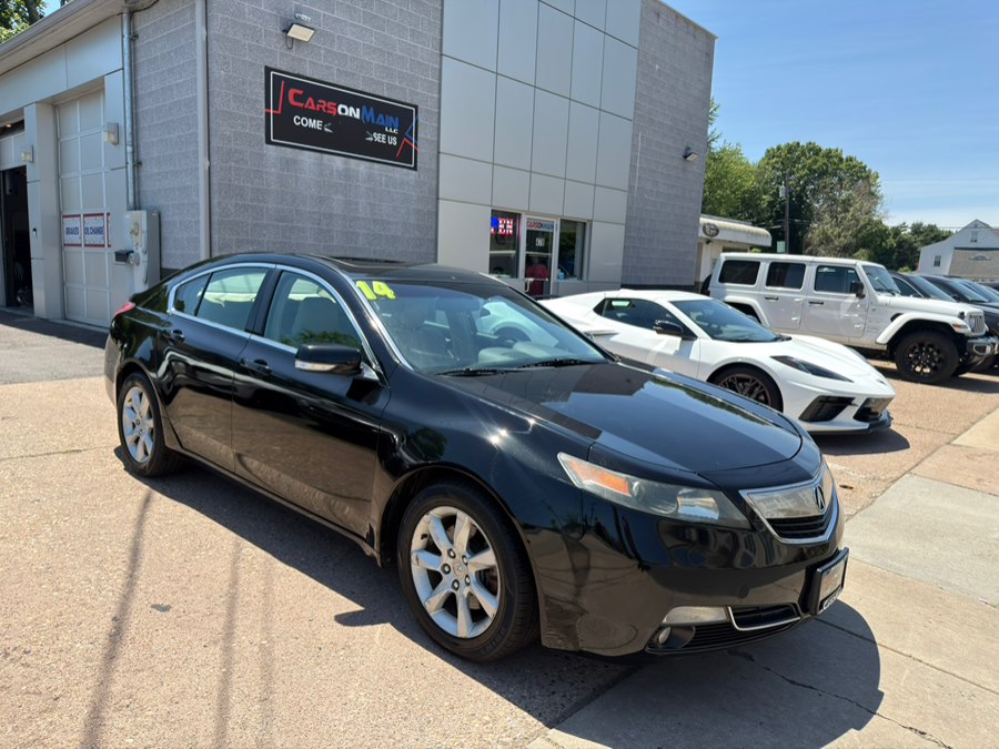 Black 2014 Acura TL FWD with Technology Package Sedan Front-Wheel Drive Automatic