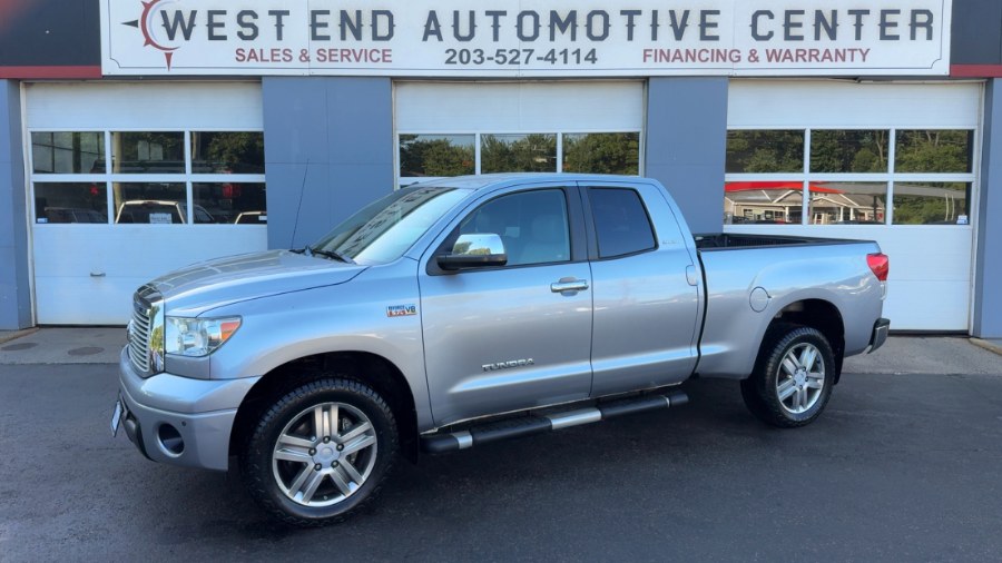 Gray 2012 Toyota Tundra Limited Double Cab 5.7L V8 4WD Pickup Truck Four-Wheel Drive Automatic