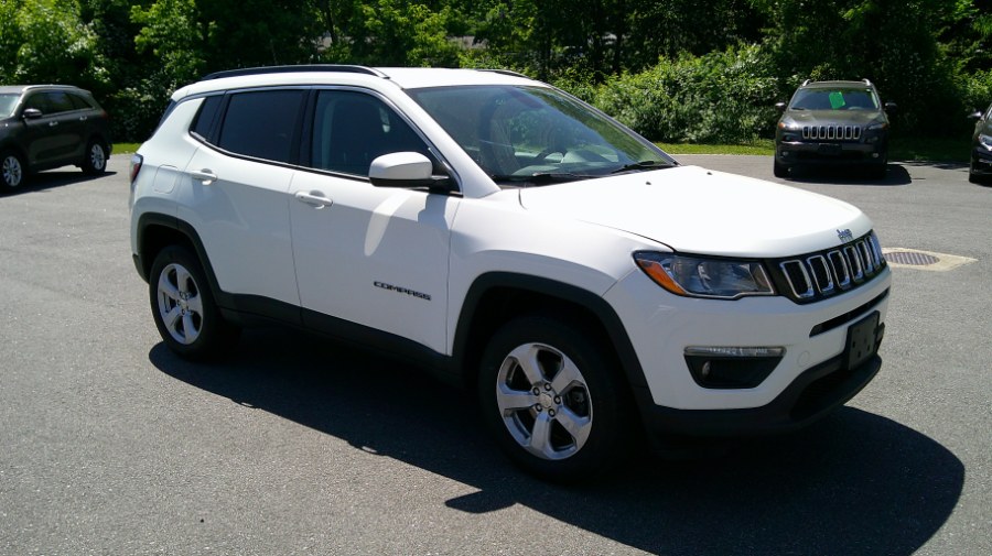 White Clearcoat 2020 Jeep Compass Altitude 4WD SUV / Crossover Four-Wheel Drive Automatic