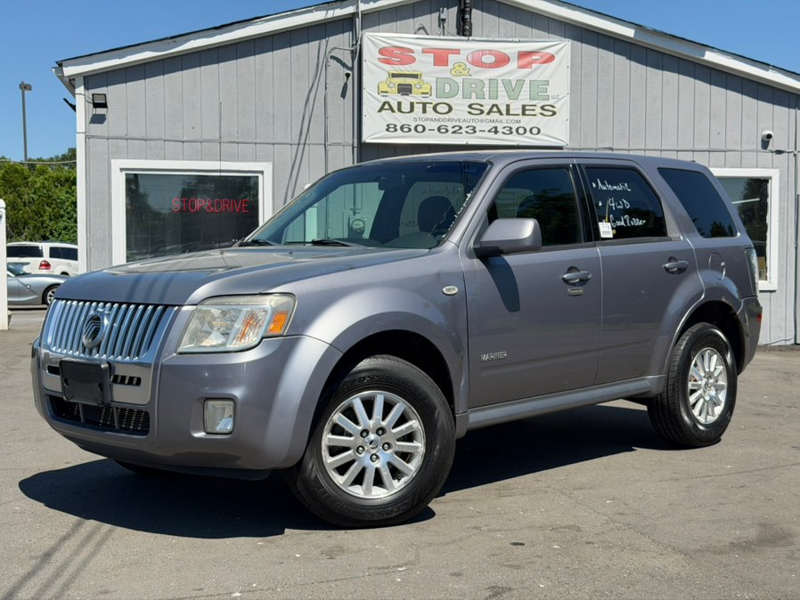 Silver 2008 Mercury Mariner Premier AWD SUV / Crossover All-Wheel Drive Automatic