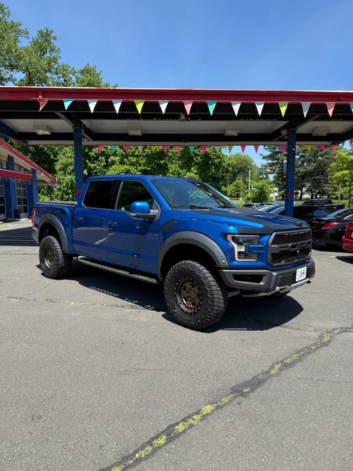 Lightning Blue 2017 Ford F-150 Raptor SuperCrew 4WD Pickup Truck Four-Wheel Drive Automatic