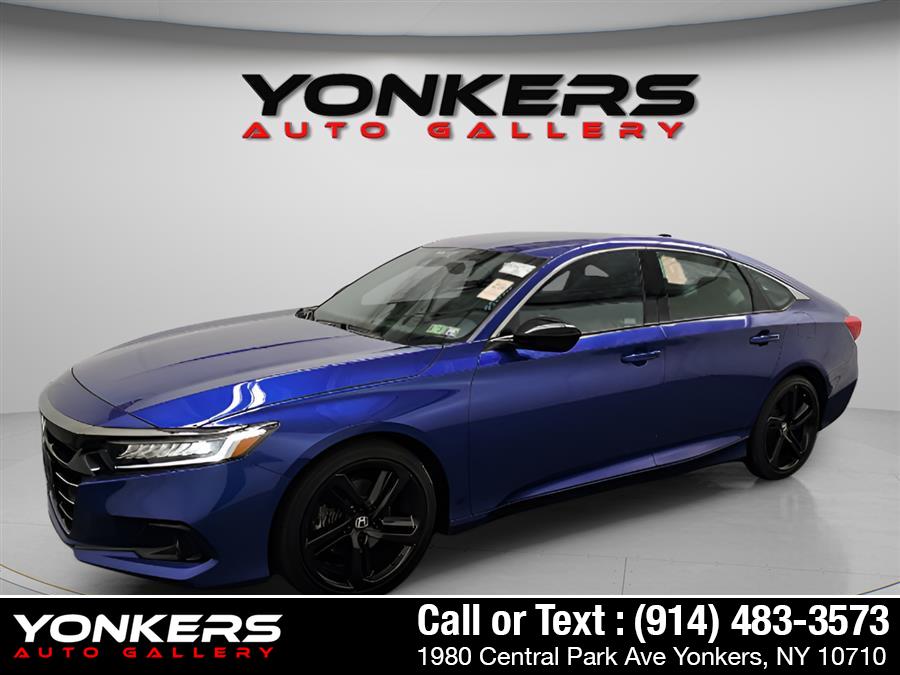 Still Night Pearl 2021 Honda Accord Sport FWD Sedan Front-Wheel Drive Automatic