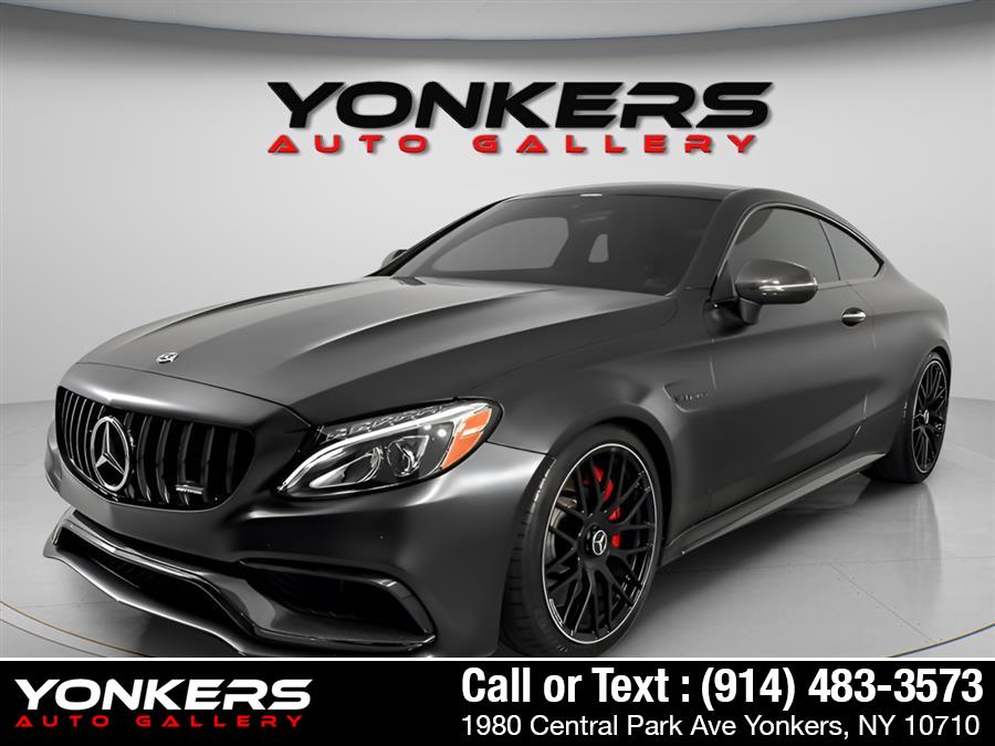 Obsidian Black Metallic 2017 Mercedes-Benz C-Class AMG C 63 S Coupe Coupe Rear-Wheel Drive Automatic