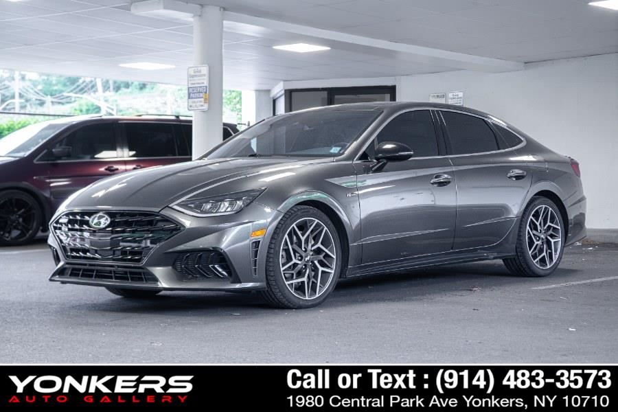 Hampton Gray 2022 Hyundai Sonata N Line FWD Sedan Front-Wheel Drive Automatic