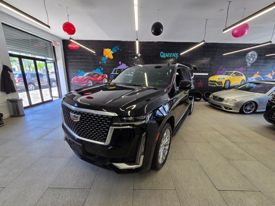 Black 2022 Cadillac Escalade ESV Luxury 4WD SUV / Crossover Four-Wheel Drive Automatic
