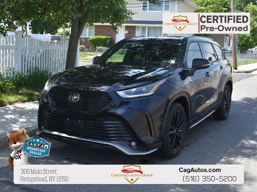 Midnight Black Metallic 2025 Toyota Highlander XSE AWD SUV / Crossover All-Wheel Drive Automatic
