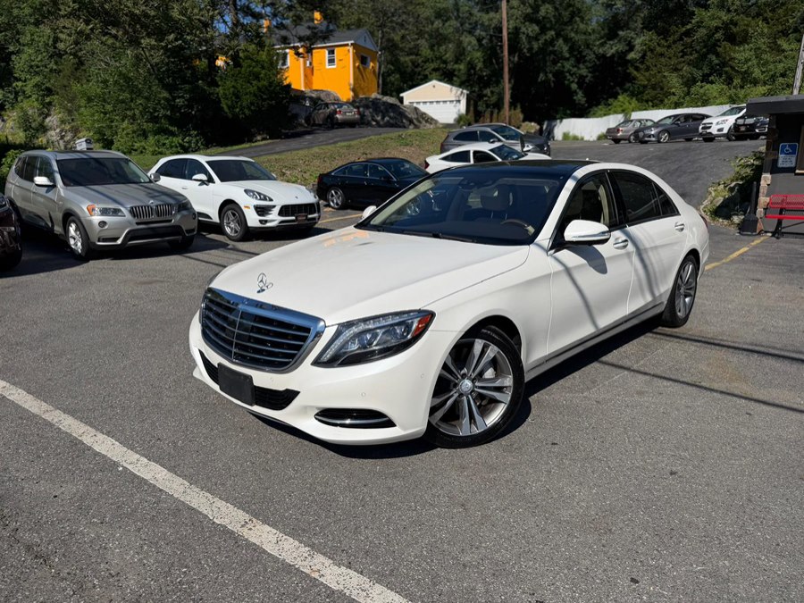 designo Diamond White 2015 Mercedes-Benz S-Class S 550 4MATIC Sedan All-Wheel Drive Automatic