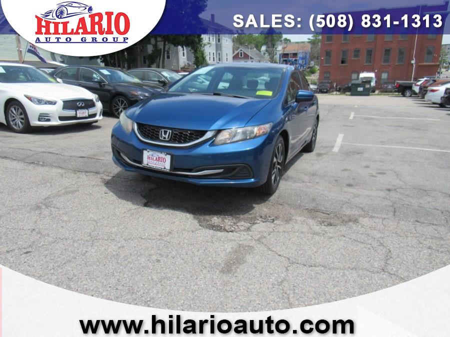 Dyno Blue Pearl 2015 Honda Civic EX Sedan Front-Wheel Drive Automatic