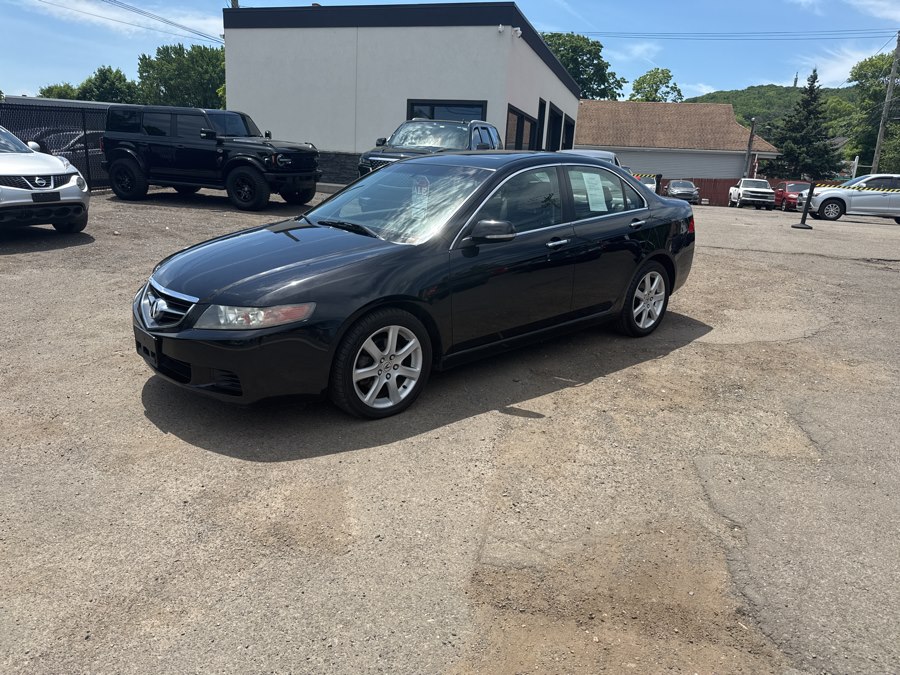 Black 2004 Acura TSX Sedan FWD Sedan Front-Wheel Drive Automatic