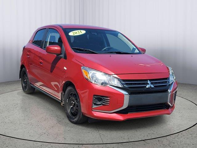 Wine Red Metallic 2021 Mitsubishi Mirage LE FWD Hatchback Front-Wheel Drive Automatic