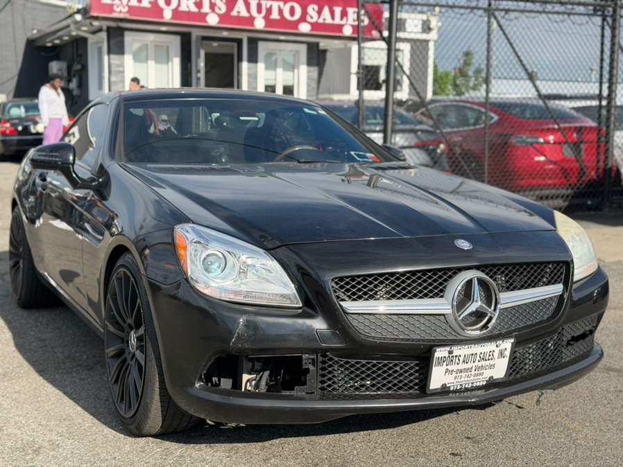 Obsidian Black Metallic 2012 Mercedes-Benz SLK Convertible Rear-Wheel Drive Automatic